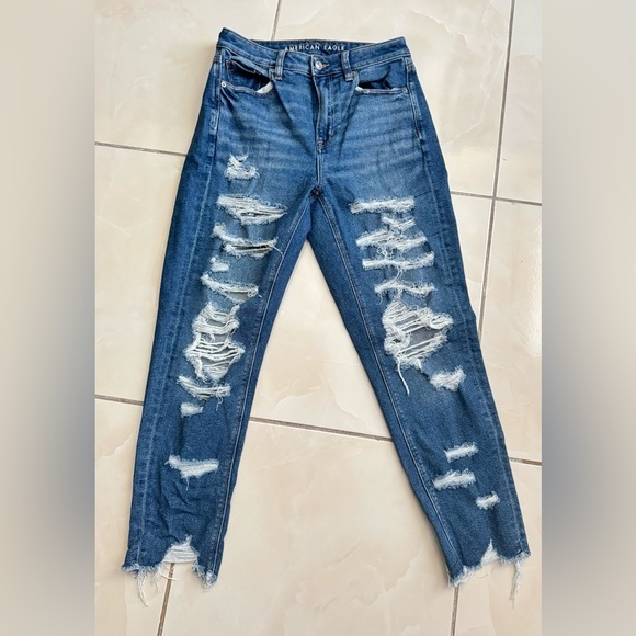 American Eagle Outfitters Denim - American Eagle Outfitters Distressed Denim Skinny Jeans